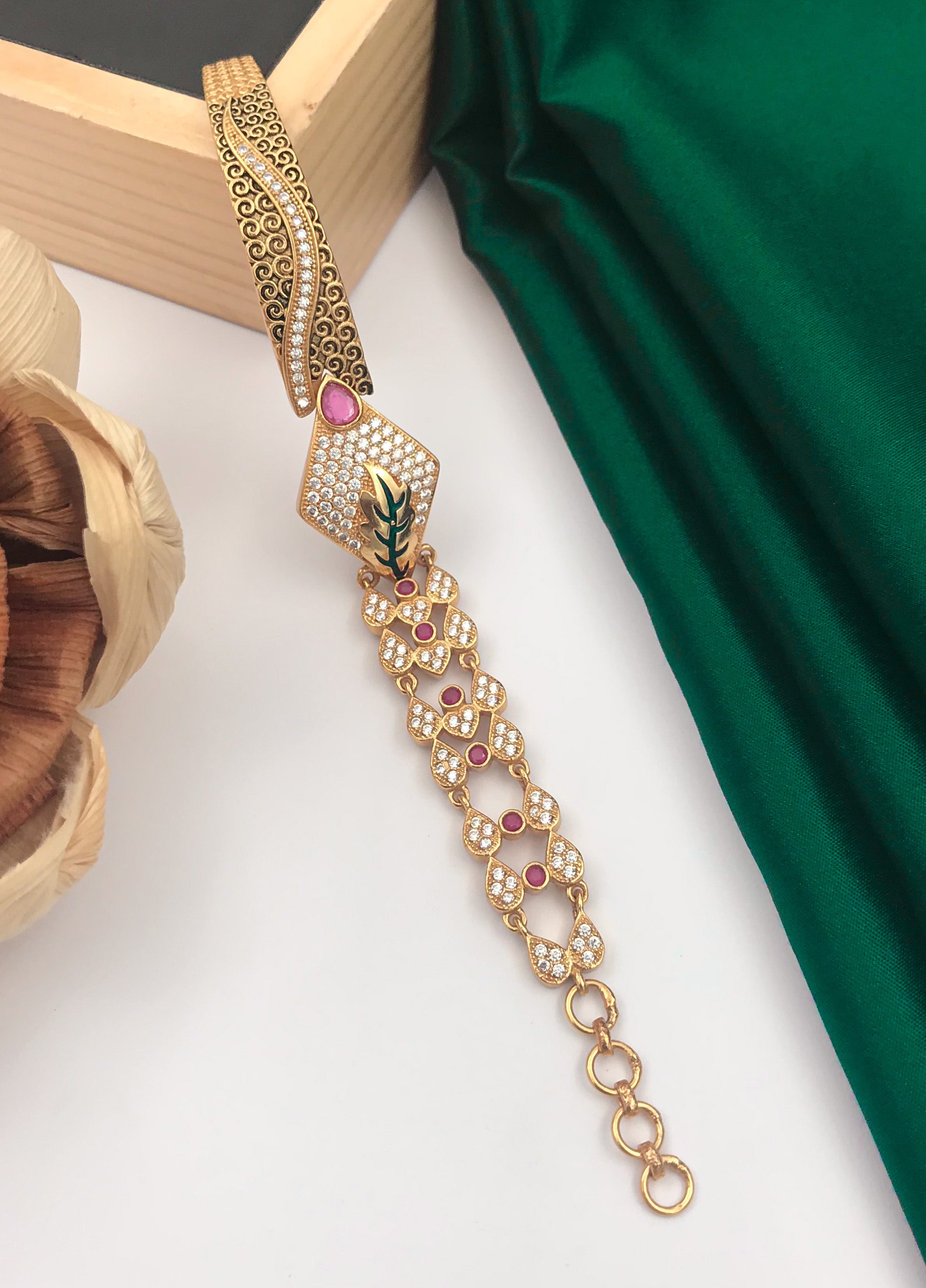 Kajukatli diamonds bracelet computer mino for women