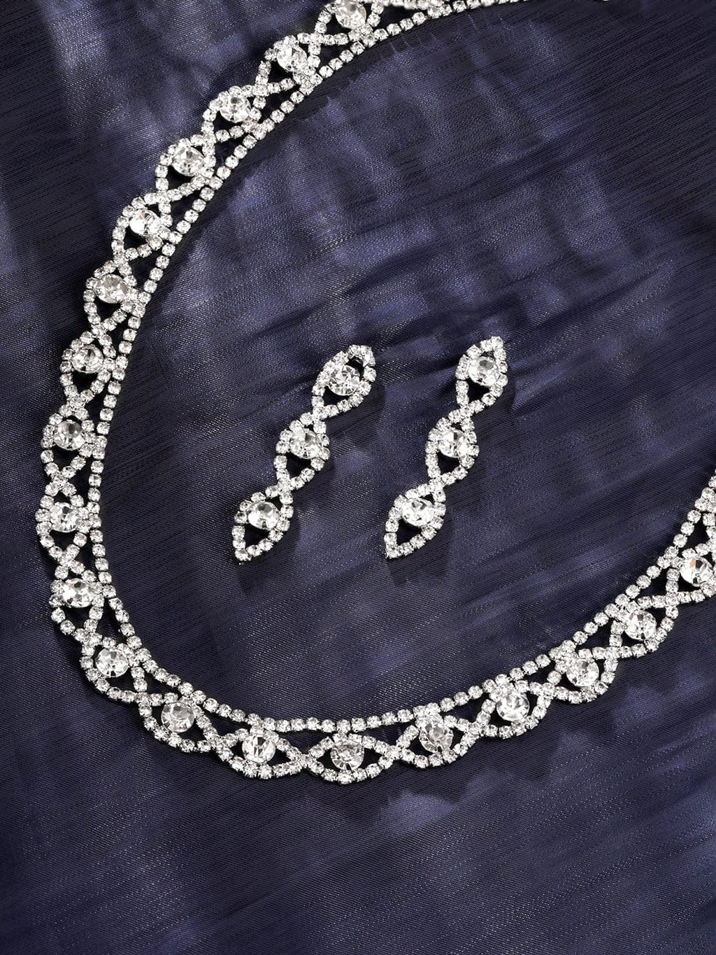 Silver Sagebrush Symphony Western Necklace Set